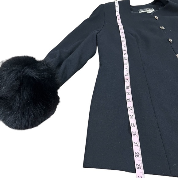 Ben Marc International Fur & Rhinestone Jacket and Wrap. - Picture 16 of 17